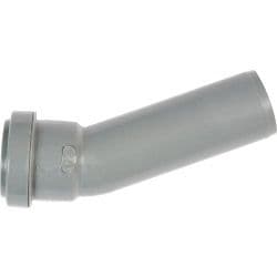 Polypipe Soil Boss Bend 157 1/2 Degrees - 40mm Black