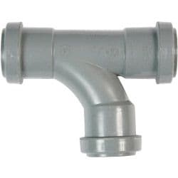 Polypipe Swept Tee 91 1/4 Degrees - 40mm Black