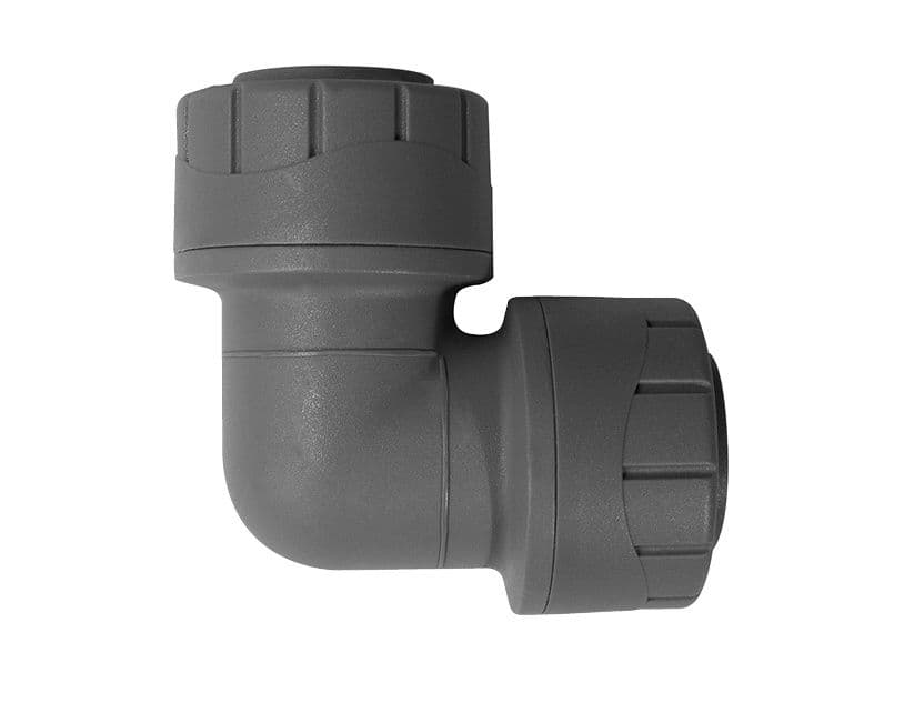Polyplumb 15mm Elbow Grey - PPM115
