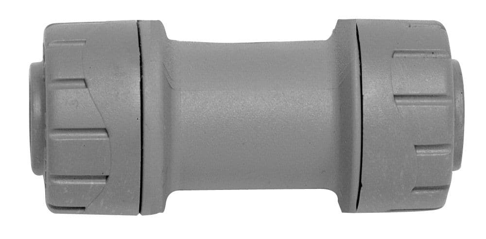 Polyplumb Straight Coupler - 15mm Pack 10