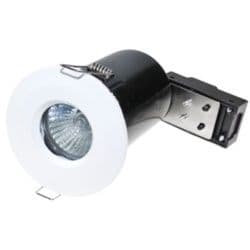 Powermaster IP65 Fire Rated Fixed Downlight - White
