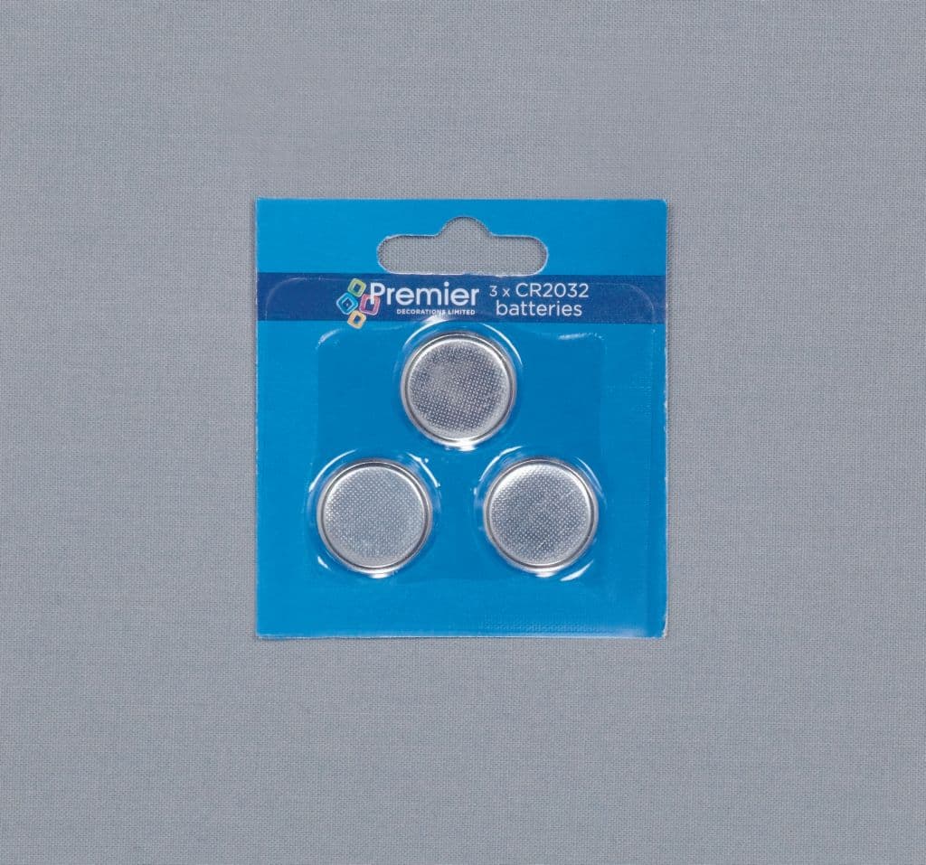 Premier Button Cells - Pack 3