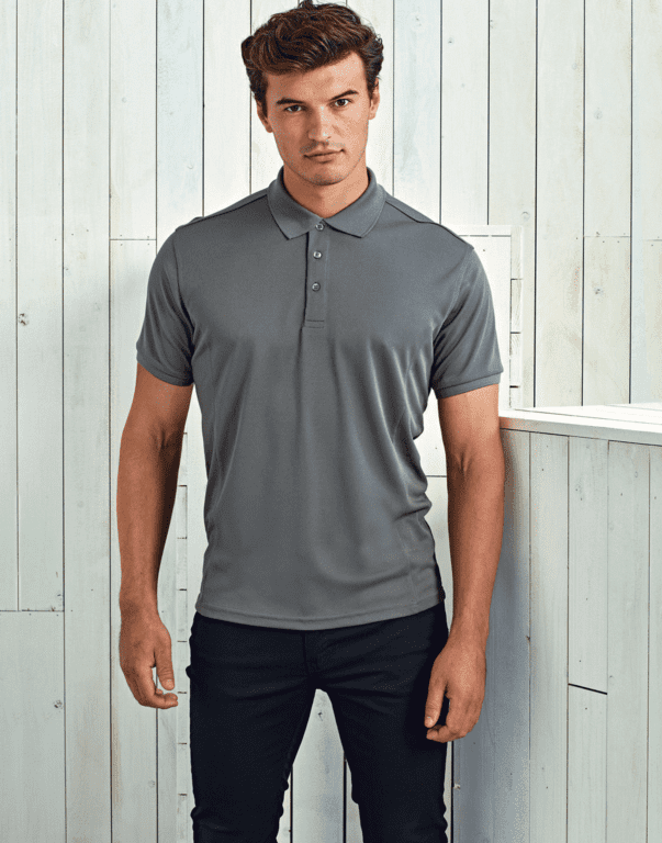Premier Orange Male Polo - 3XL