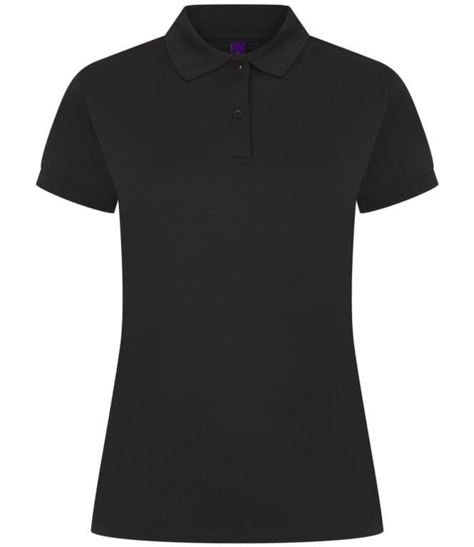 Prestige Ladies Henbury Polo Black - XS