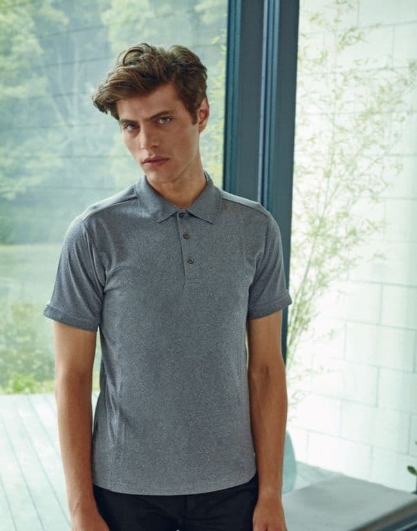 Prestige Mens Black Polo - Xl