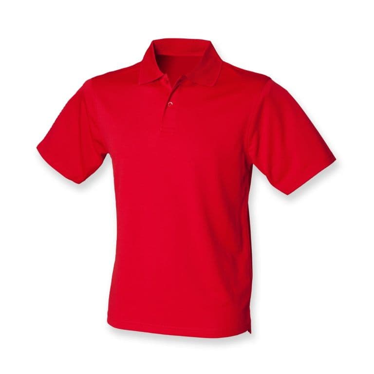 Prestige Mens Henbury Polo Classic Red - XXXLarge