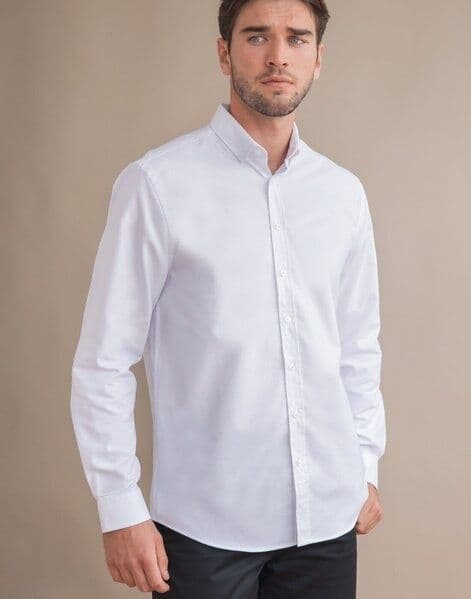 Prestige White Long Sleeve Shirt - Size XXXXLarge