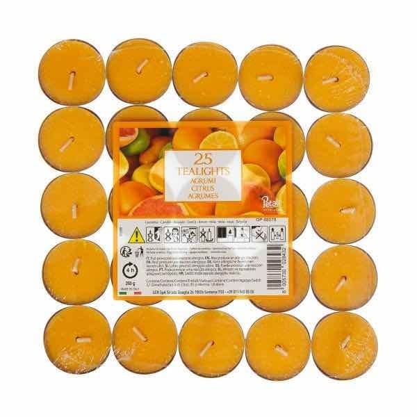Price's Candles Petali Tealights x 25 - Citrus