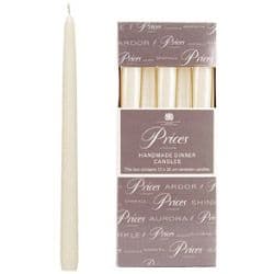 Price's Candles Venetian 10" Candle - Pack 10 White
