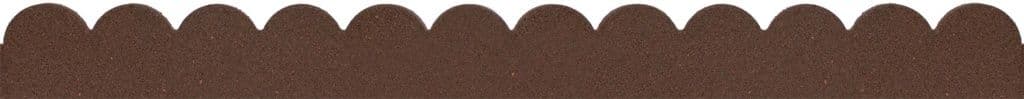 Primeur Flexi Curve Scallop Border - Earth 5x10x120cm