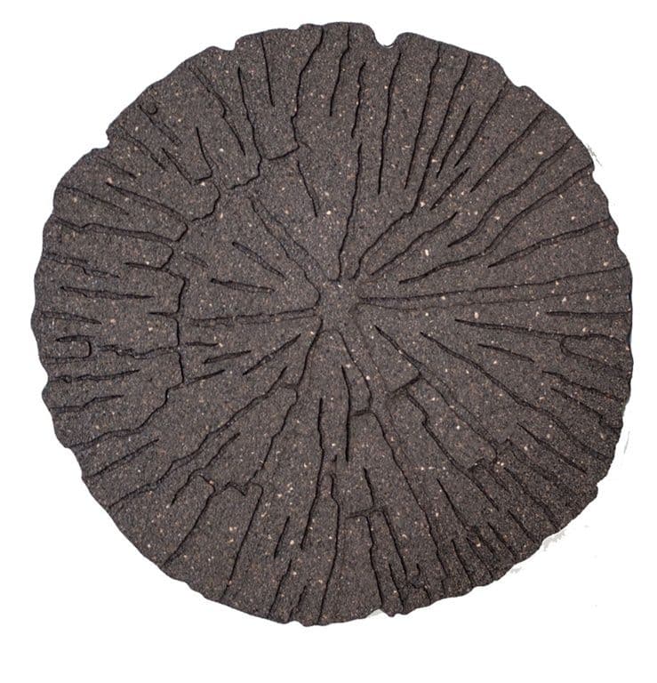 Primeur Stepping Stone Cracked Log - Earth 2x45x45cm