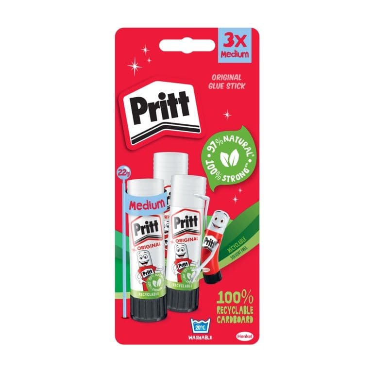 Pritt Original Stick 22g - Triple Pack