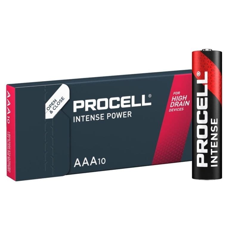 Procell Intense Alkaline Battery LR3 AAA - 10 Pack