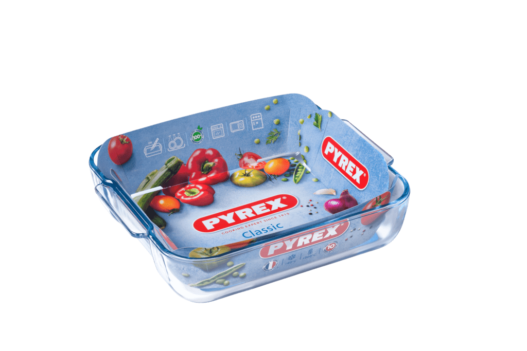 Pyrex Essentials Square Roaster - 25x21cm
