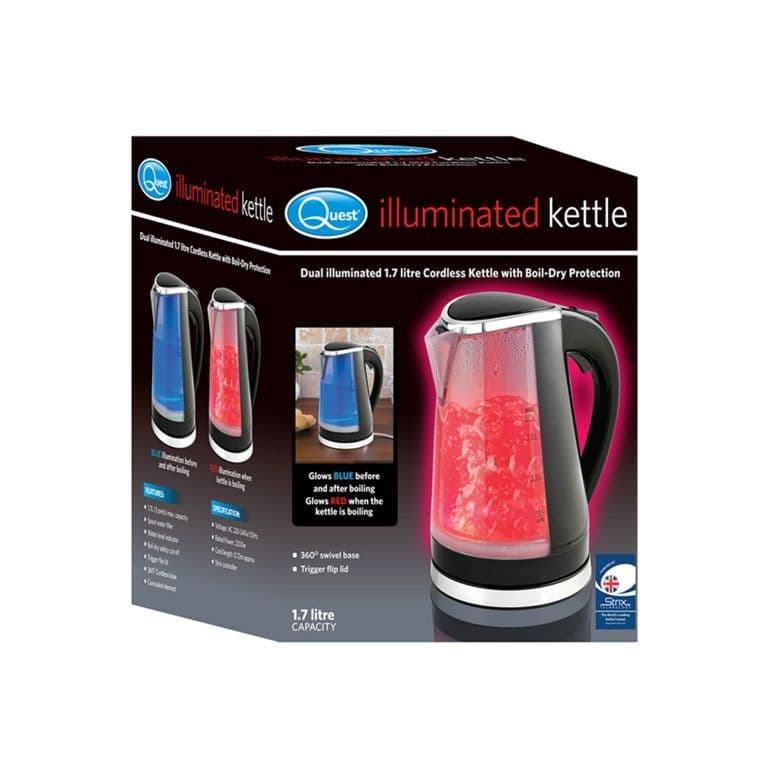 Quest Illuminated Kettle - Black