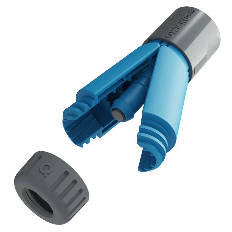 Qwickhose No Flow Wing-Lock Hose Connector
