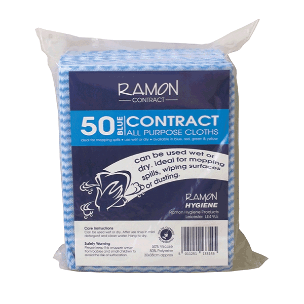 Ramon Contract All Purpose Cloths - Pack 50