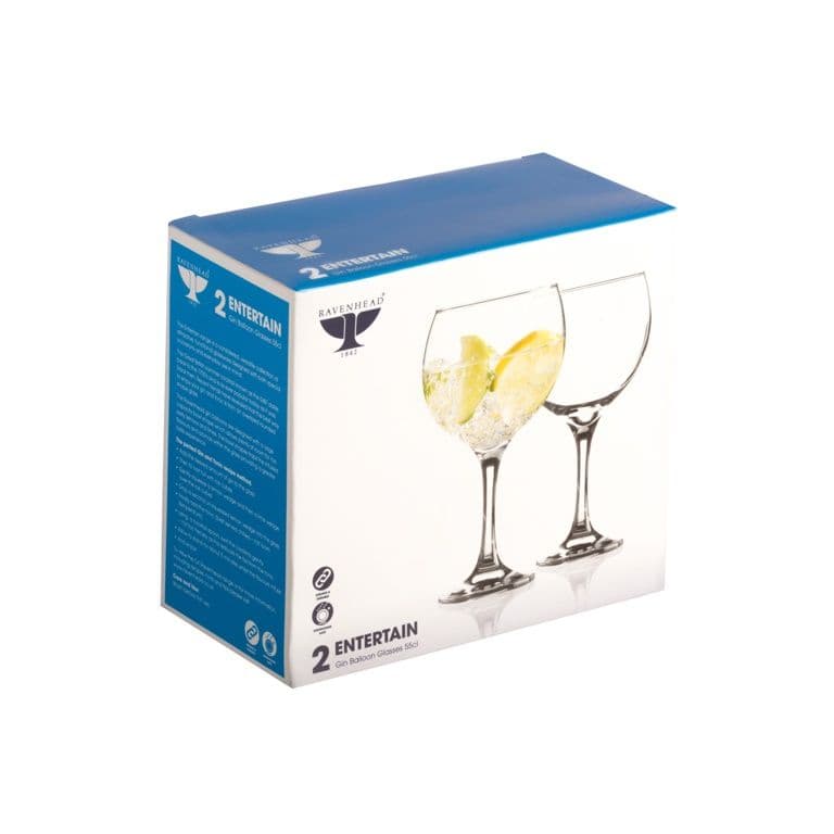 Ravenhead Entertain Gin Balloons - Set of 2 65cl