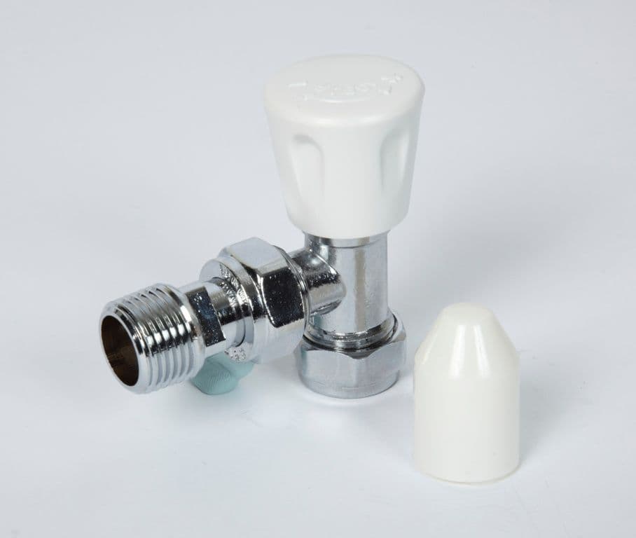 Ravenheat Angled Radiator Valve - 15mm