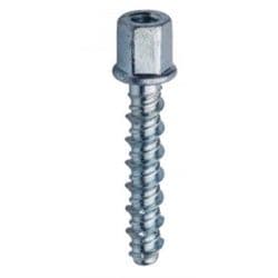 Rawlplug Concrete Screwbolt Internally Threaded Zinc Plated - M8  x  55mm Box 100