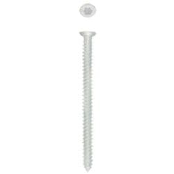 Rawlplug Frame Screw Csk Zinc Plated Pack 30 - 7.5X112