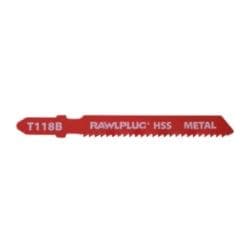 Rawlplug Jigsaw Blades For Metal - Very Fine Pack 5