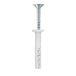 Rawlplug Nylon Hammer In Fixing With Mushroom Head - 6X60