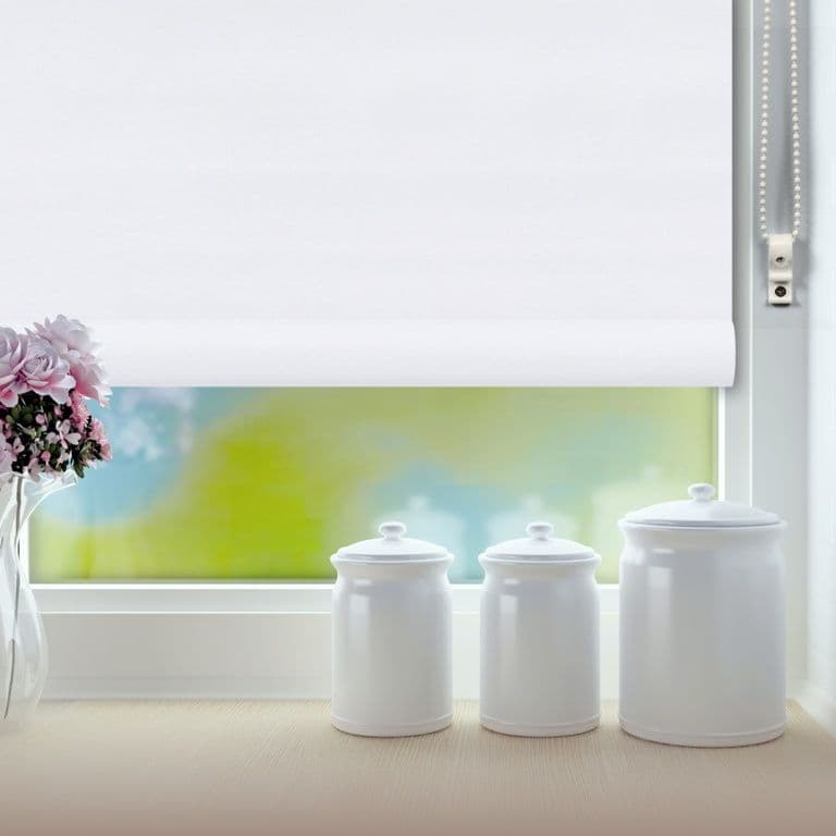 RENAISSANCE Classic Roller Blind White - 90cm