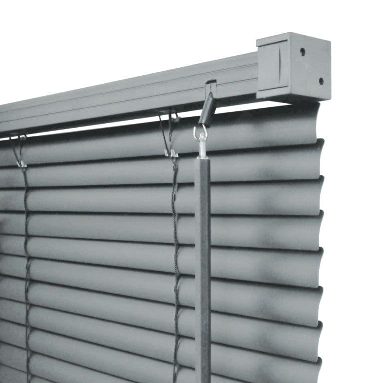 RENAISSANCE PVC Wide Venetian Blind Grey - 75cm