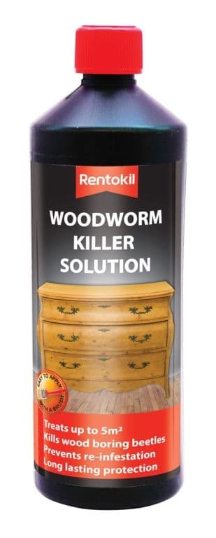 Rentokil Woodworm Killer Solution - 1L