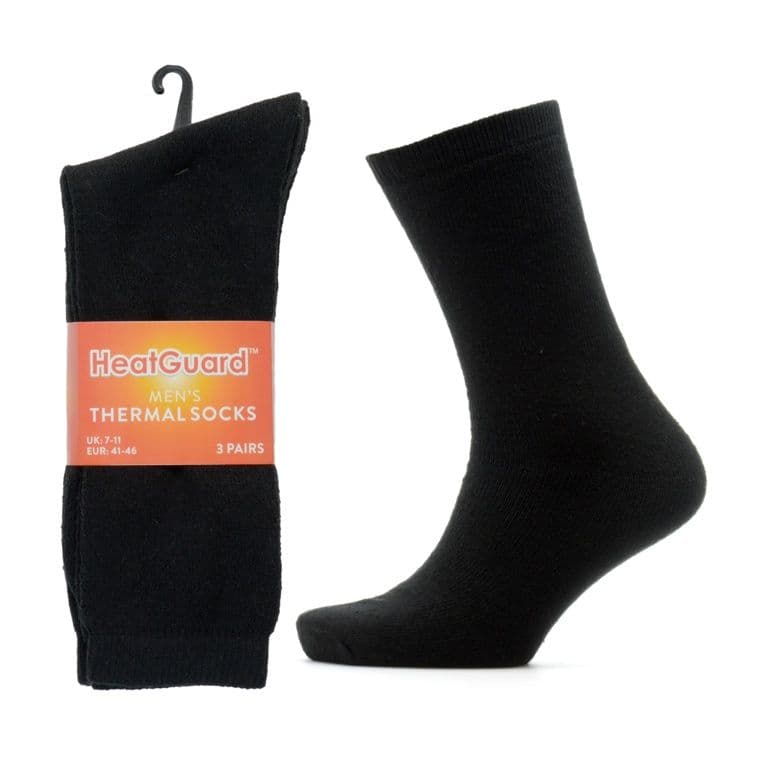 RJM Mens Thermal Socks - 3 Pack
