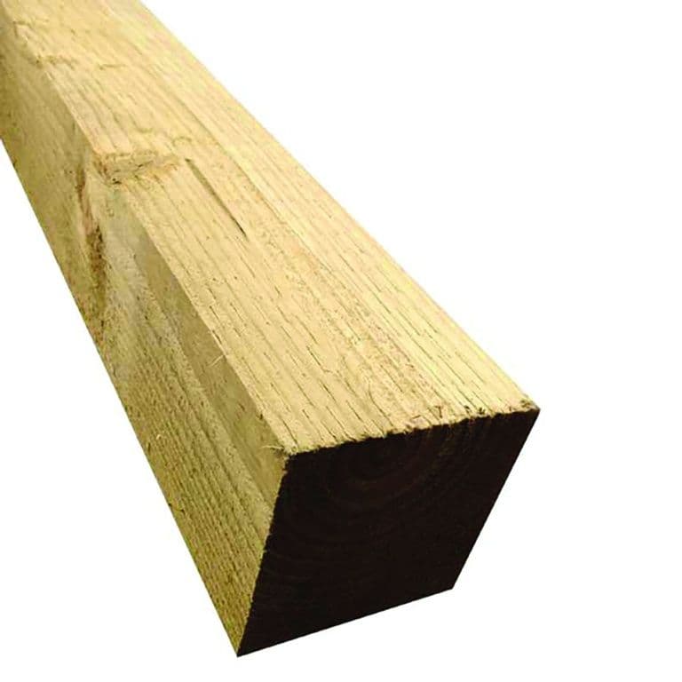 RMPP Green Treated Fence Post 2.4m - 100 x 100mm
