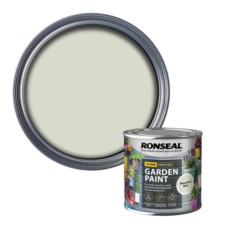 Ronseal Garden Paint 250ml - Mountain Mist