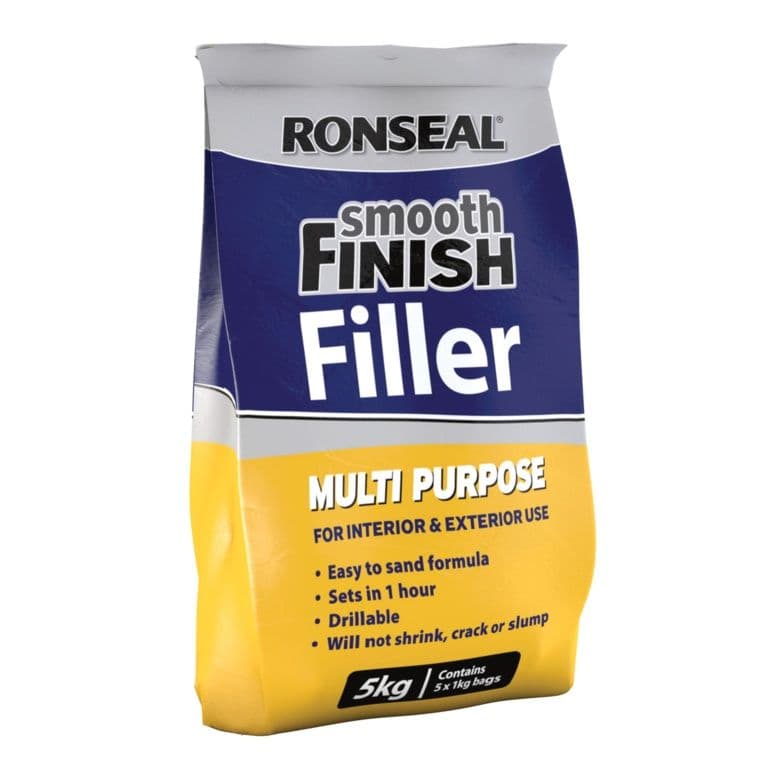 Ronseal Multi Purpose Powder Wall Filler - 5kg Bag