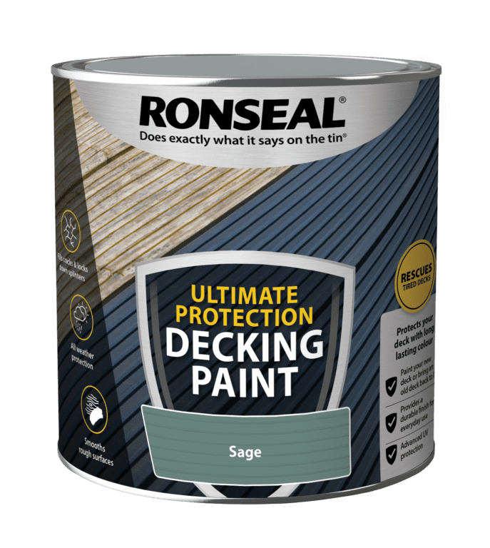 Ronseal Ultimate Protection Decking Paint 2.5L - Sage