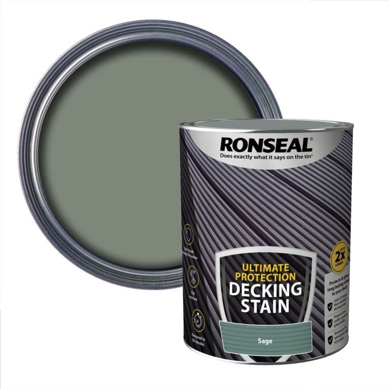 Ronseal Ultimate Protection Decking Stain 5L - Sage