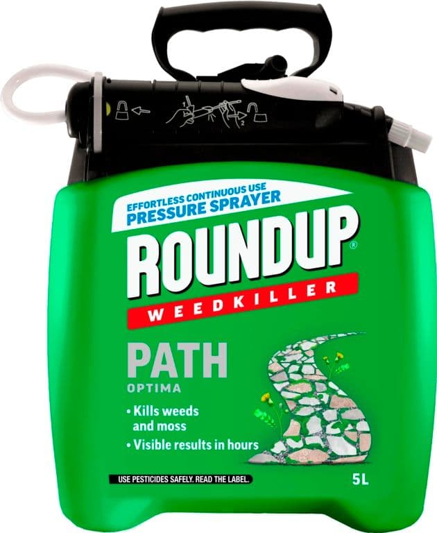 Roundup Path Optima Weedkiller - 5L RTU