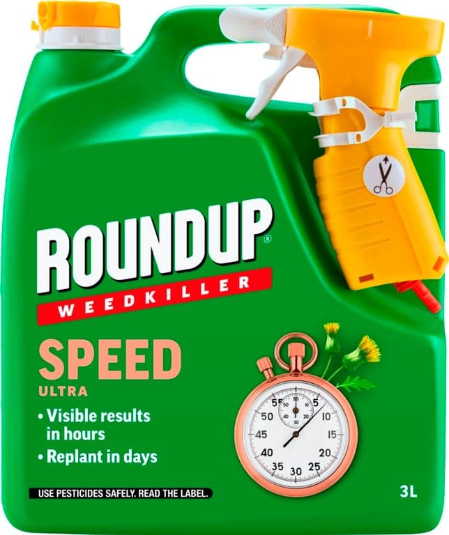 Roundup Speed Ultra Weedkiller - 3L