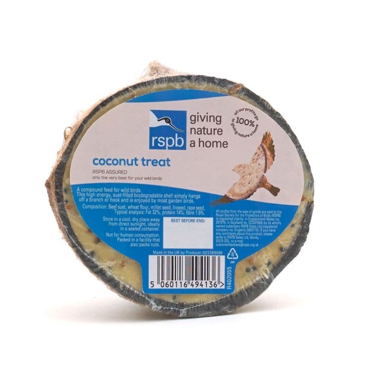 Rspb Coconut Treat - 320g