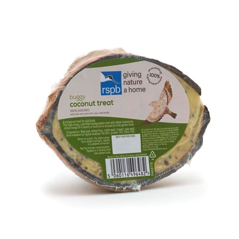 Rspb Coconut Treat With Mealworms - 320g