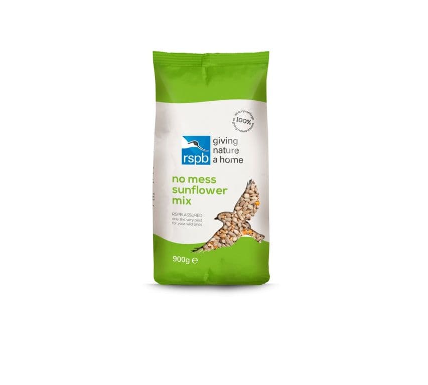 Rspb No Mess Sunflower Mix - 900g