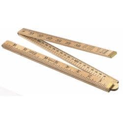 RST Wooden Folding Rule - 39" (1000mm)