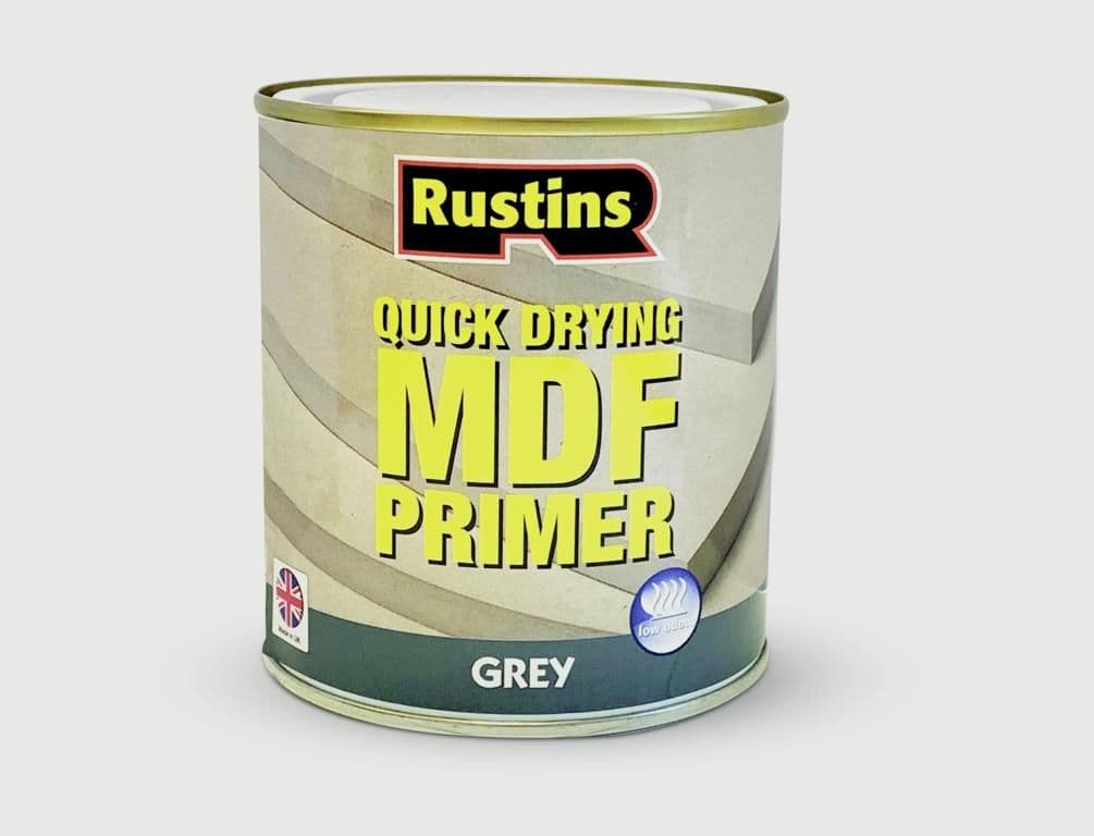 Rustins MDF Primer 250ml - Grey