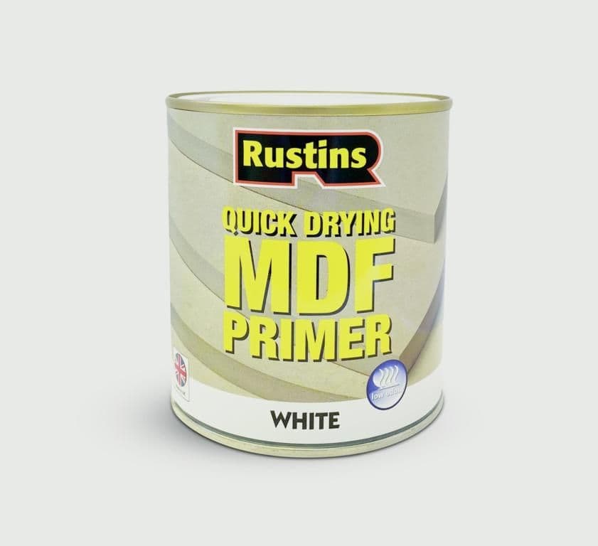 Rustins MDF Primer 250ml - White