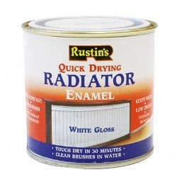 Rustins QD Radiator Enamel Gloss - 250ml