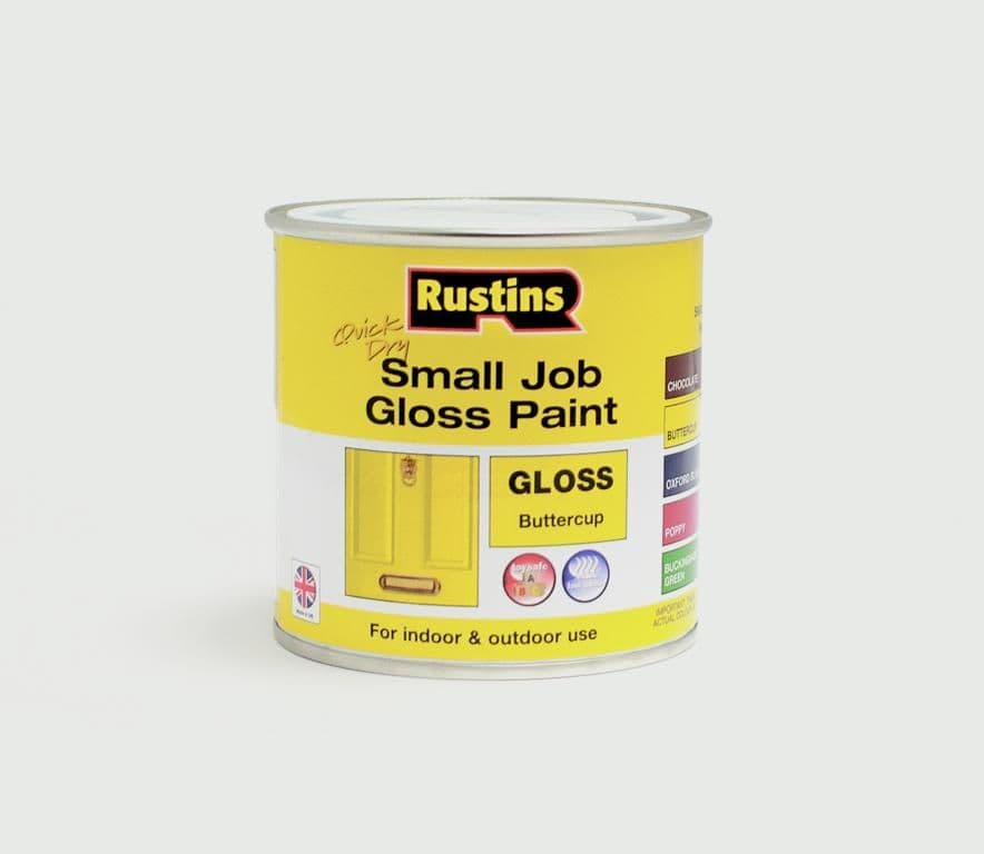 Rustins Quick Dry Small Job Gloss 250ml - Buttercup