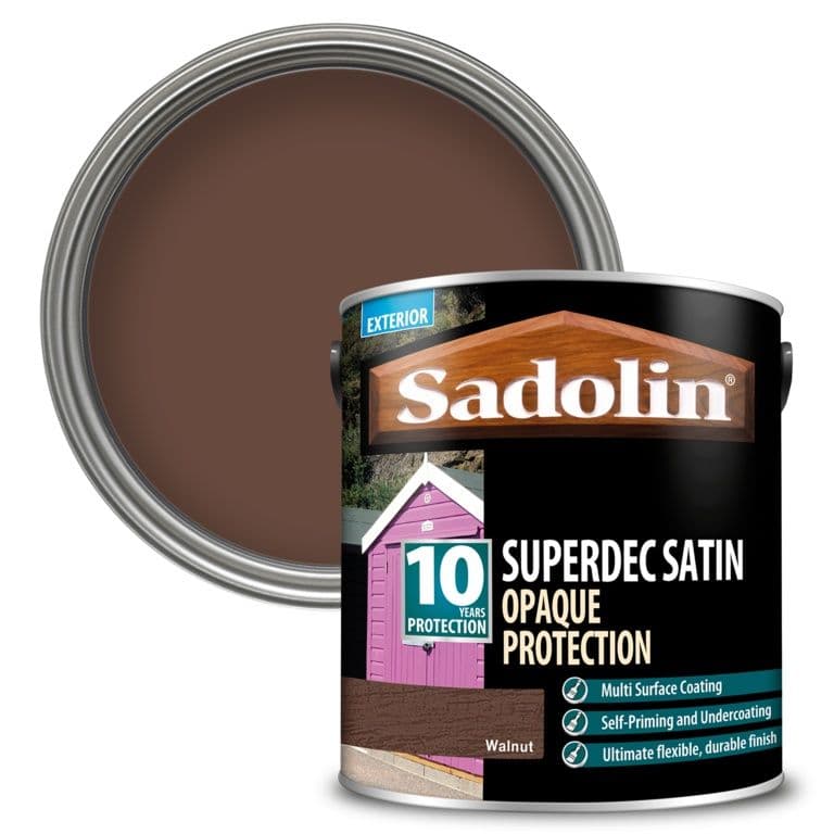 Sadolin Superdec Gloss 2.5L - Walnut