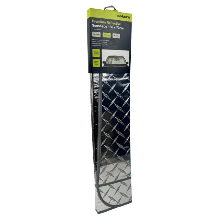 Sakura Premium Reflective Sunshade - 150 x 70cm