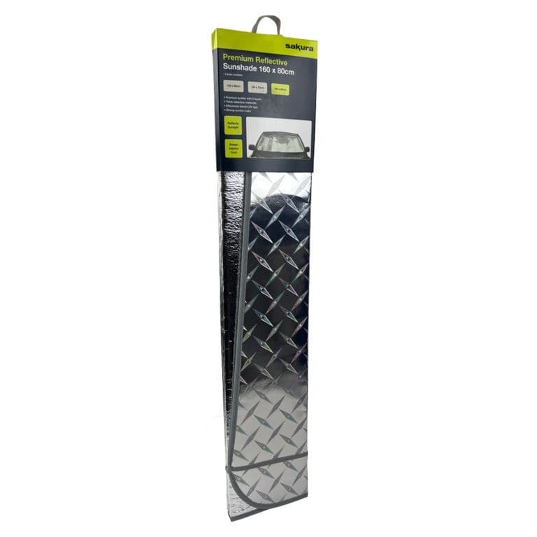 Sakura Premium Reflective Sunshade - 160 x 80cm