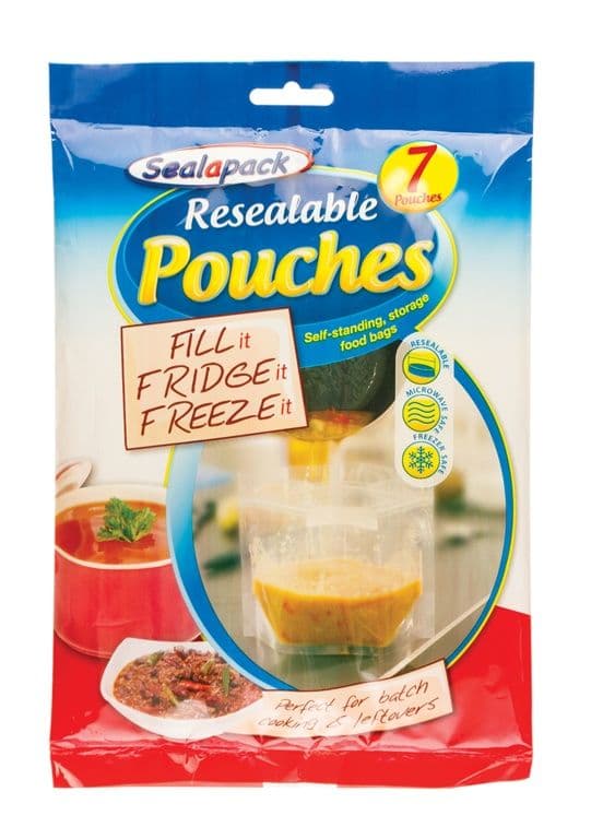 Sealapack Resealable Pouches - 7 Pack